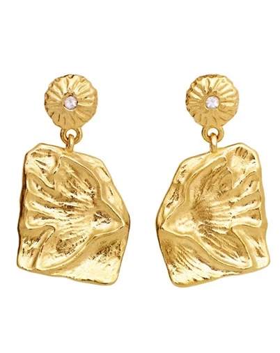 Maanesten - Erinna Øreringe - Gold